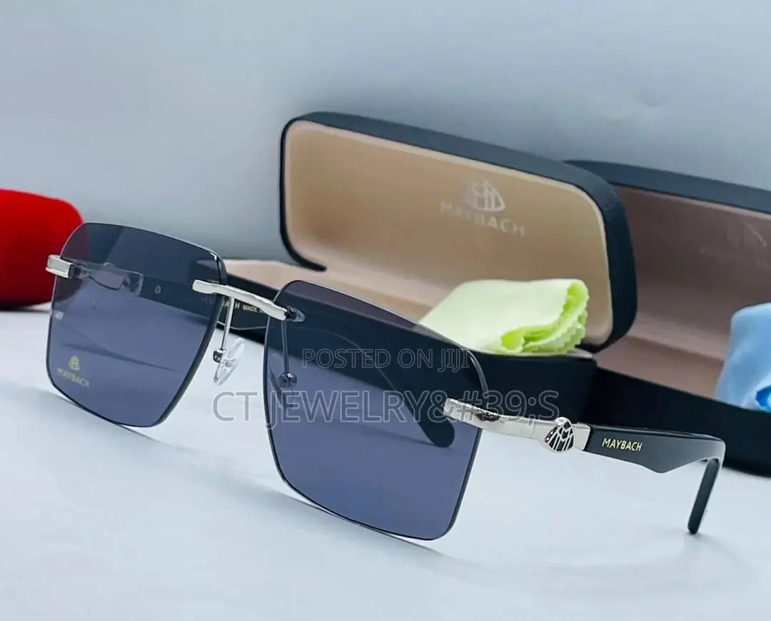 Nice Quality Maybach Sunglasses × Transparent For Men's