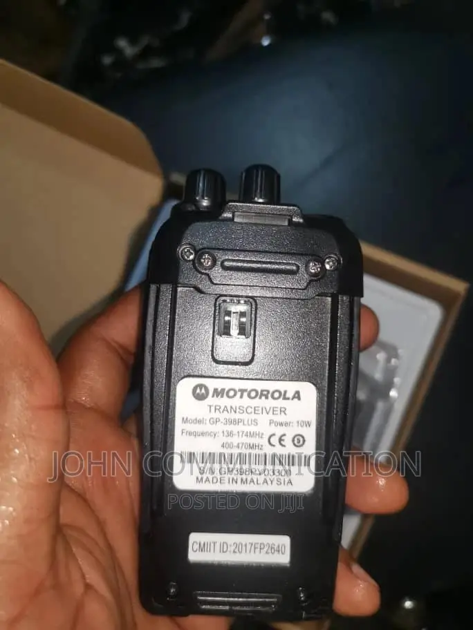 Motorola GP398 Plus