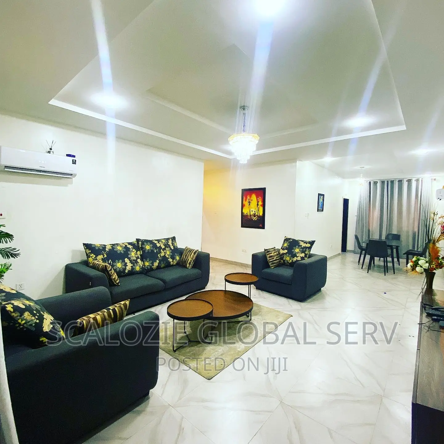 Fully Furnished 3 Bedroom Short Let Air BNB Apartment