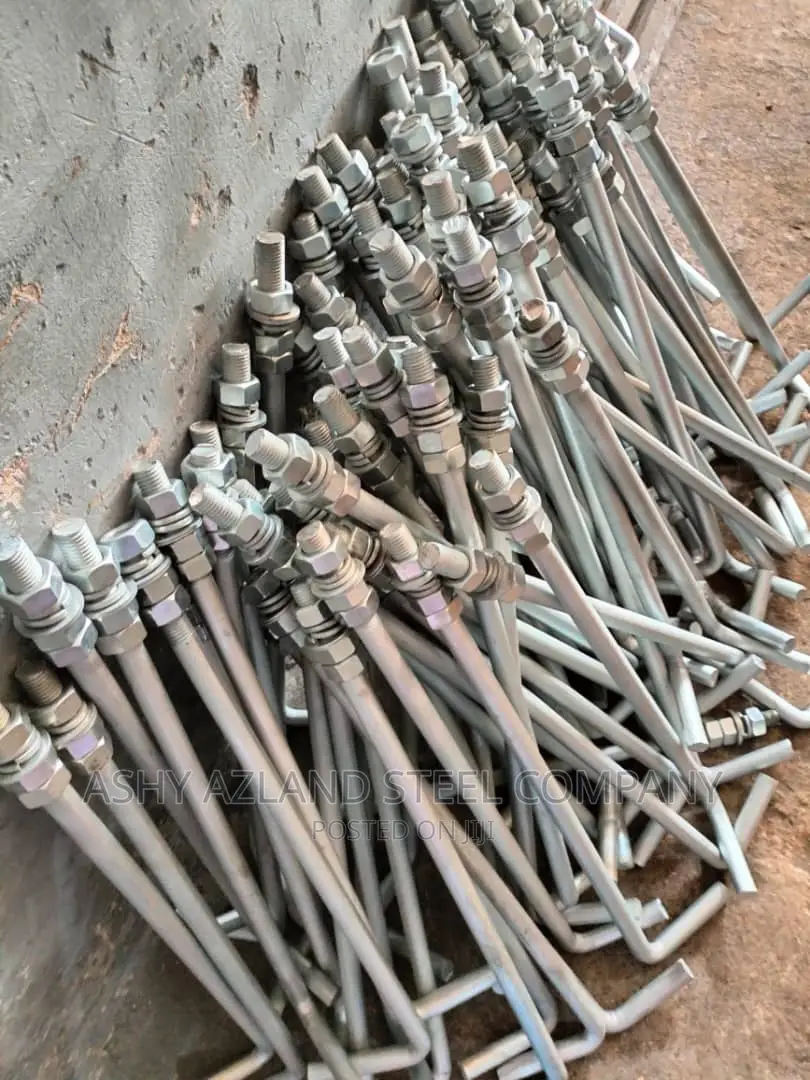 Gi Foundation Anchor Bolt Nuts