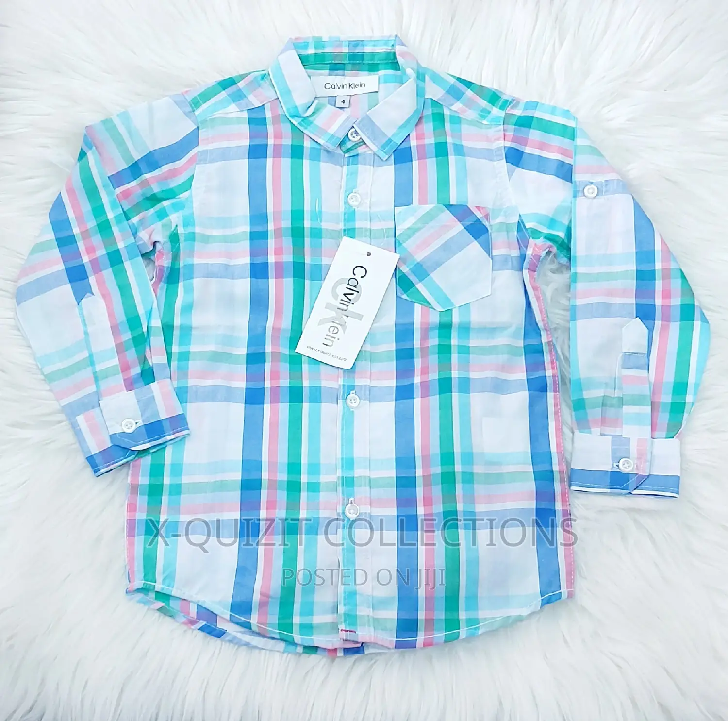 Boys Quality Button Shirt (4yrs-12yrs)