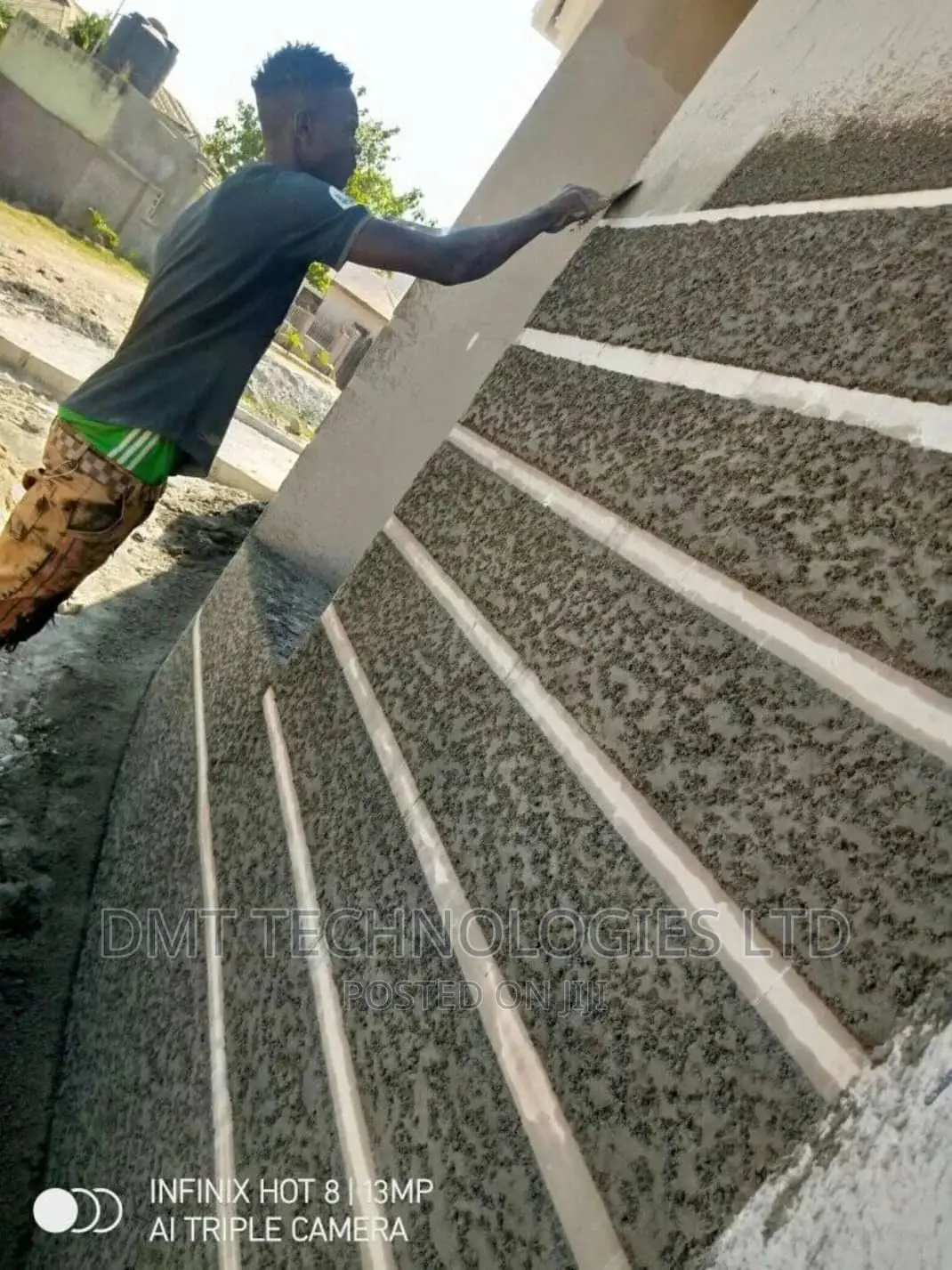 Tyrolean Wall Surface Finish - The Best Applicator In Lagos