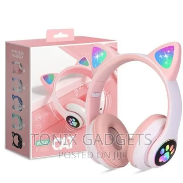 Glowing Wireless Cat Ear Headphones