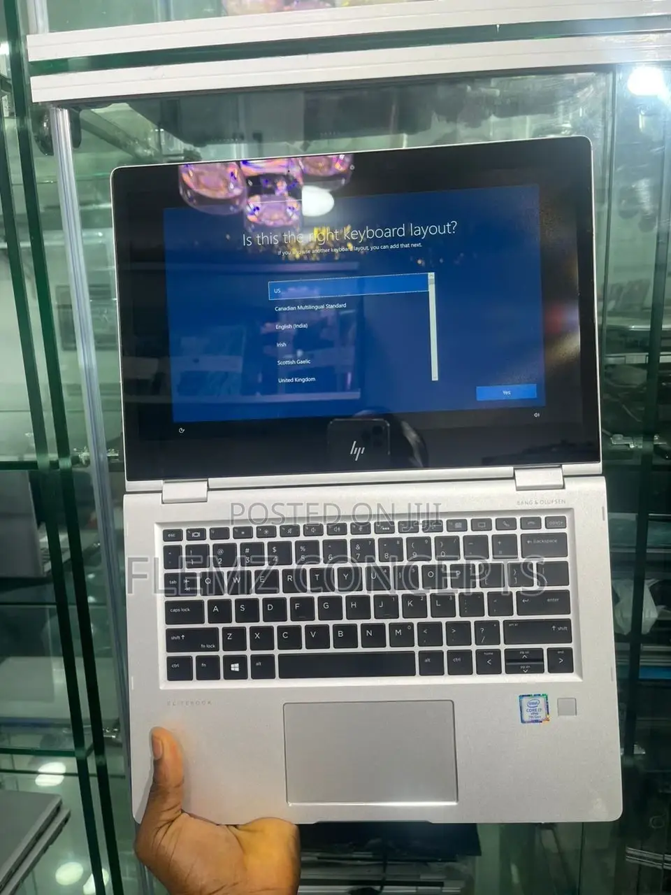 Laptop HP EliteBook X360 1030 G2 16GB Intel Core I7 SSD 512GB