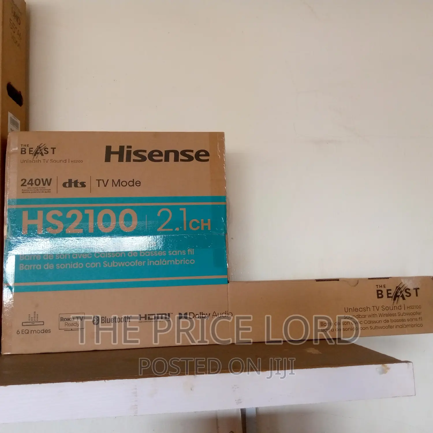 Hisense Hs2100 Soundbar 240watt