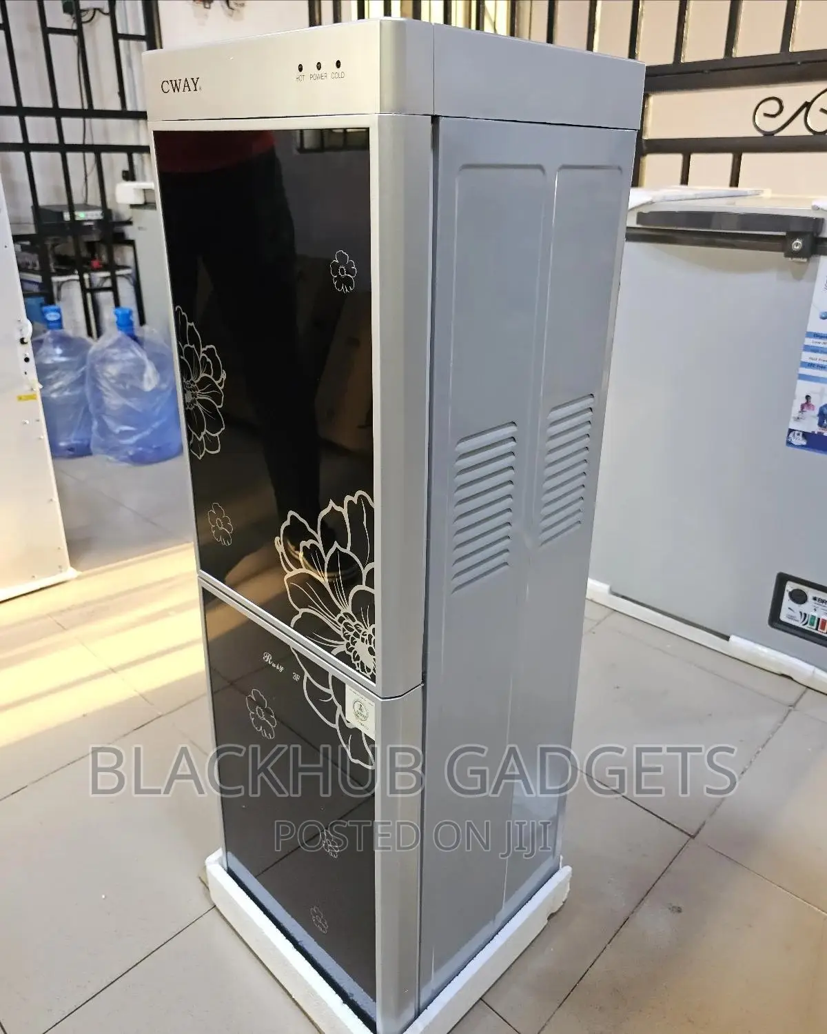 Cway Water Dispenser With Fridge Cabinet