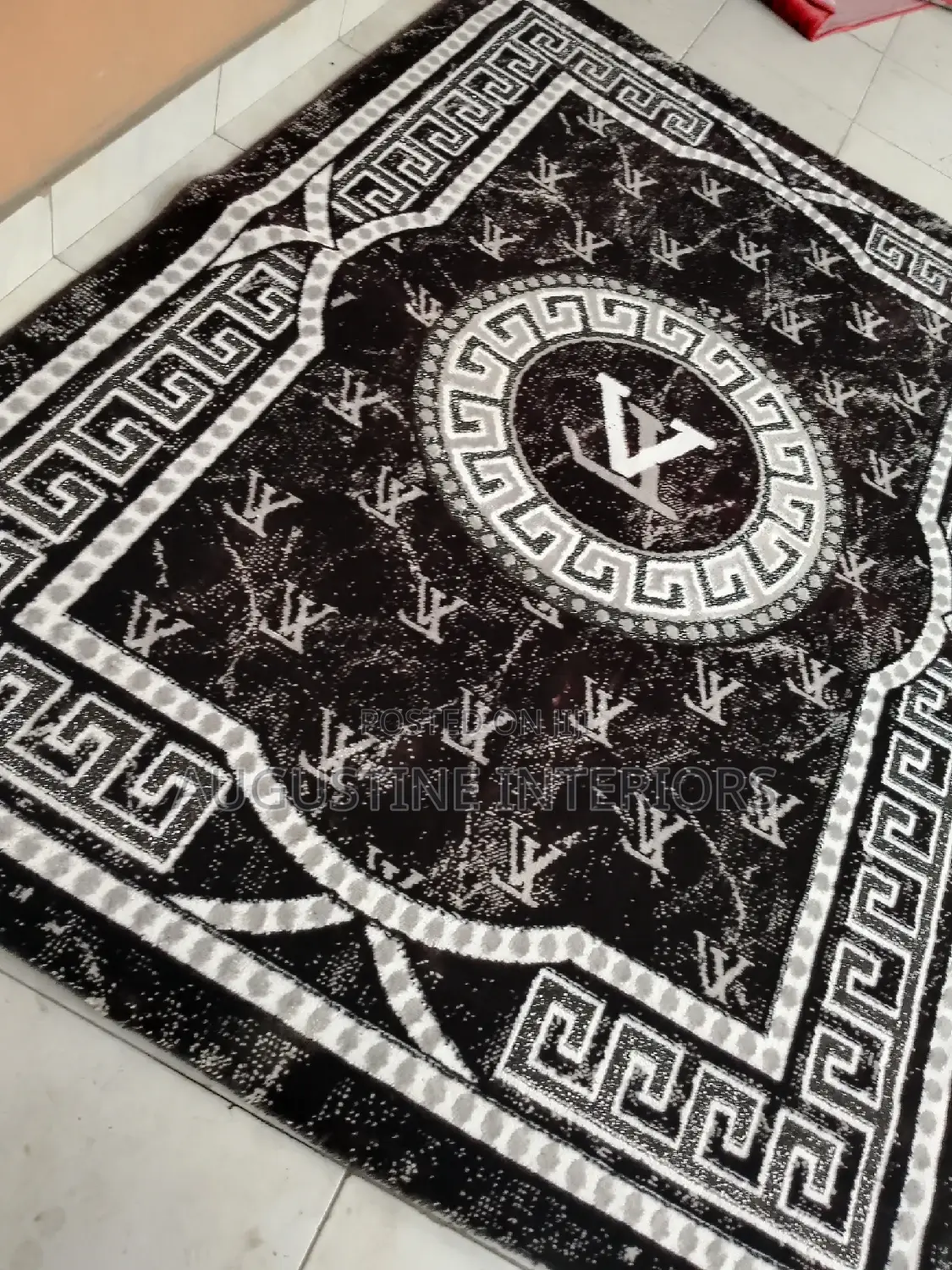 Design Turkish Center Rug for Living Room