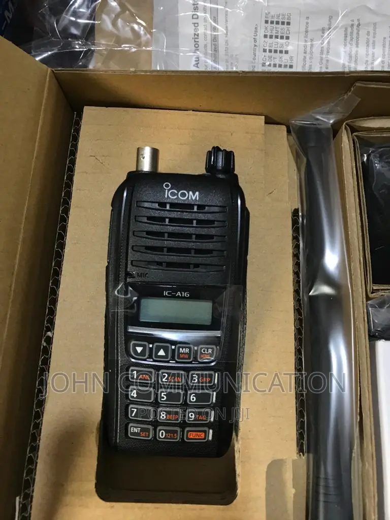 Icom Ic-A16e VHF Air Band Transceiver