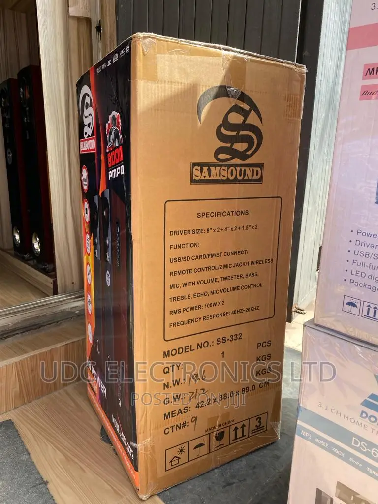 Samsound Mega Bass Tower Speakers