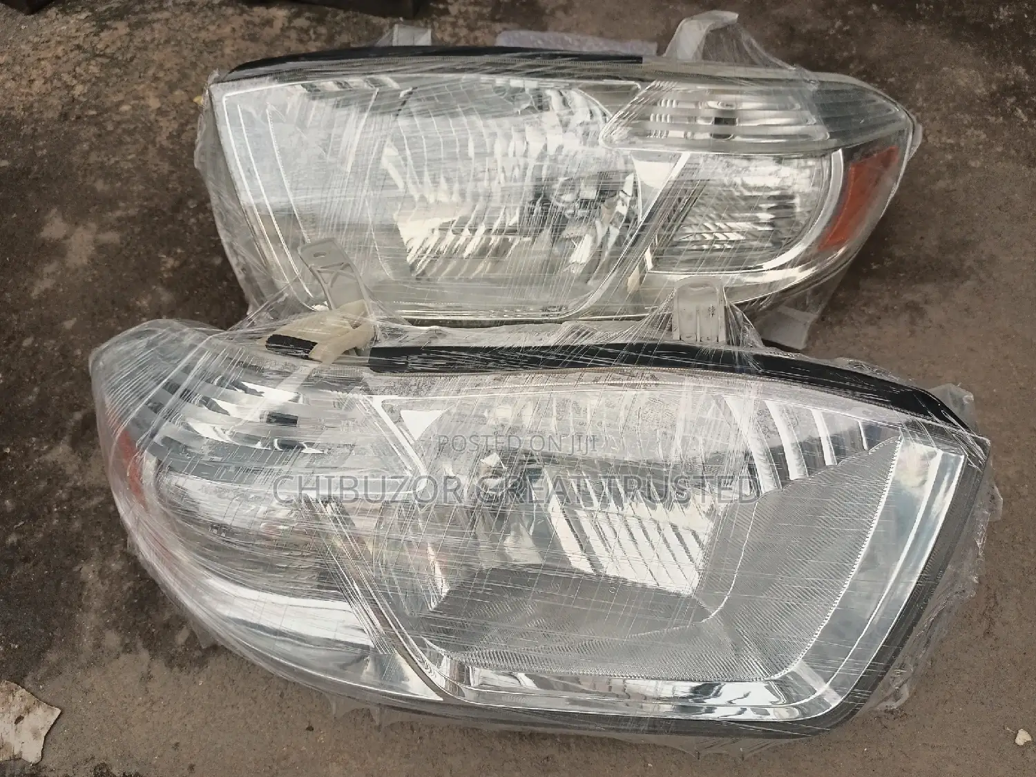 Set of Headlamp for Highlander 2008/2009 Highest Grade