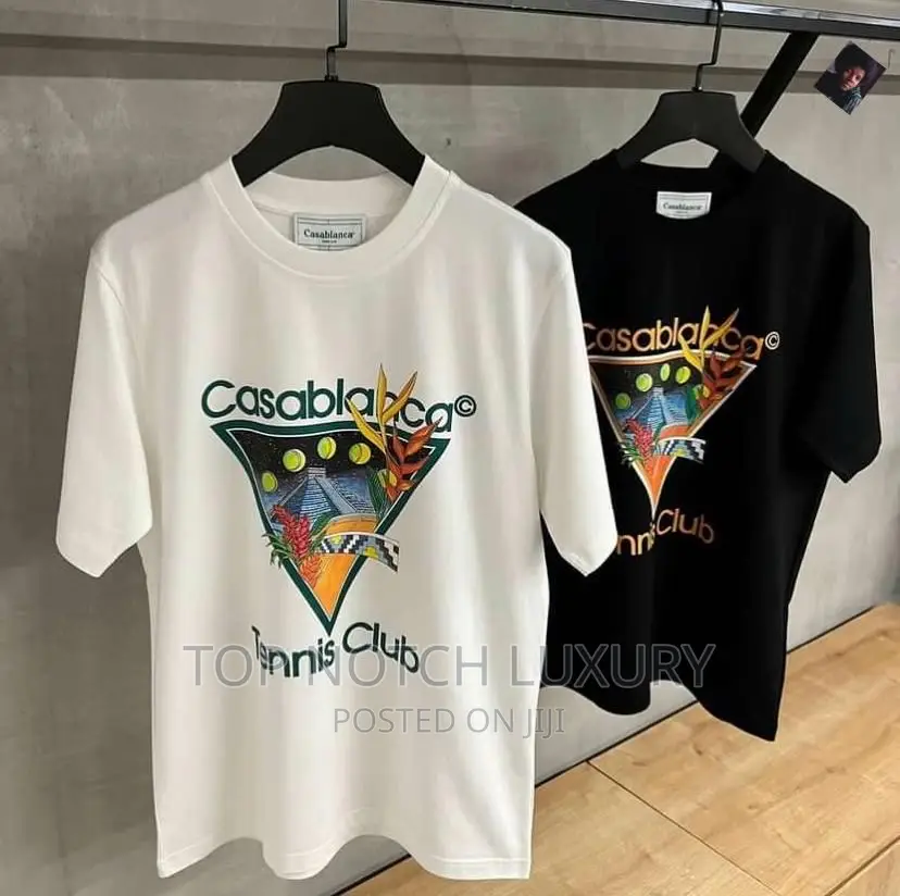 High Quality Casablanca Luxury Tshirt