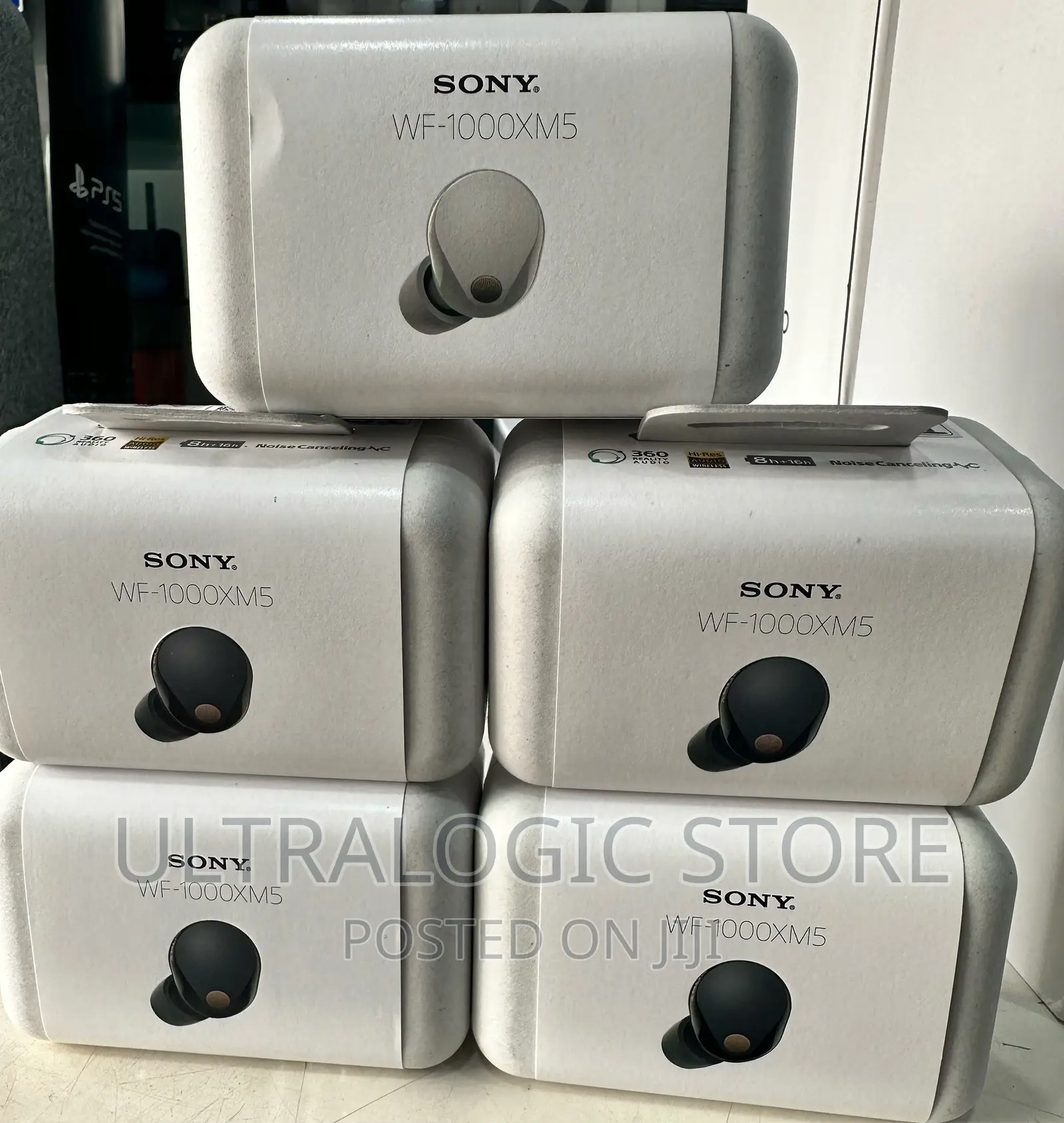Sony WF-1000XM5 Noise-Canceling Wireless in-Ear Headphones