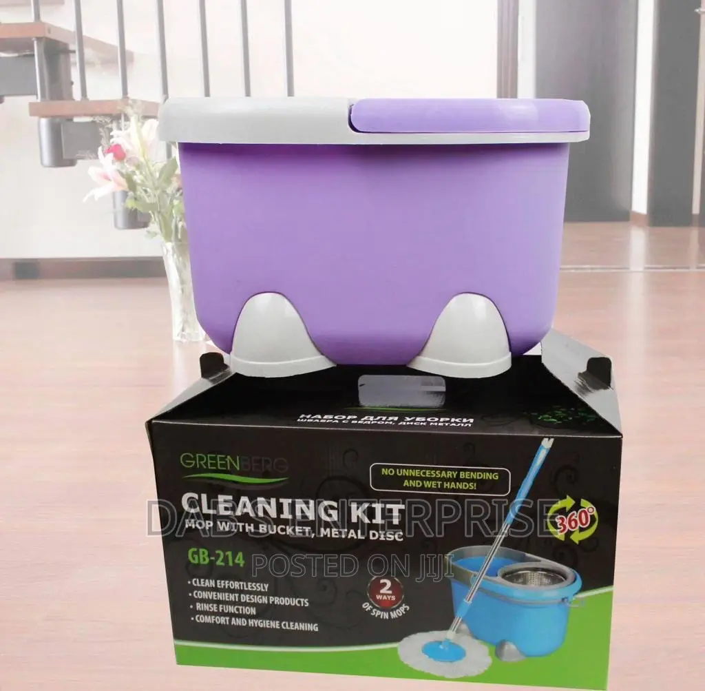 Spin Mop With Stand