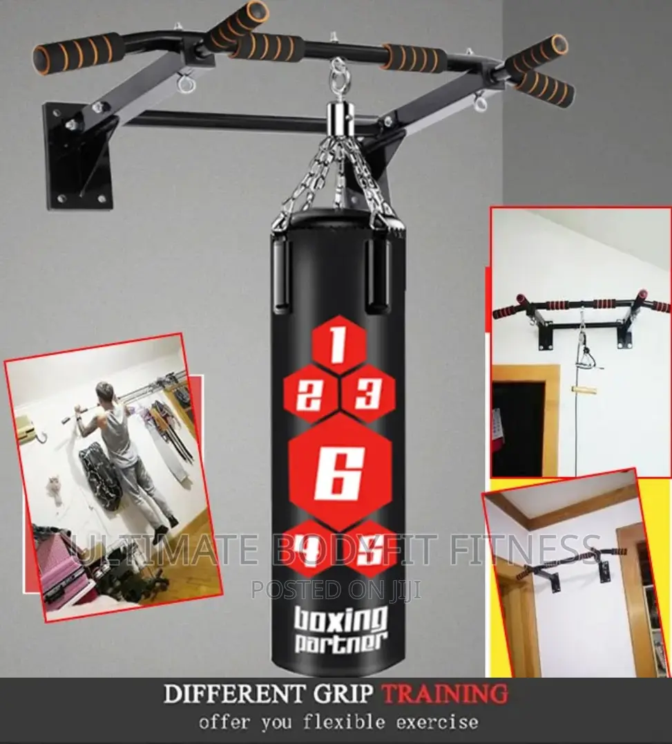 Brand New Wall Mounted Chin Push Up Bar
