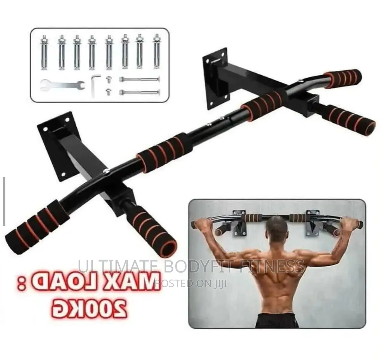 Brand New Wall Mounted Chin Push Up Bar