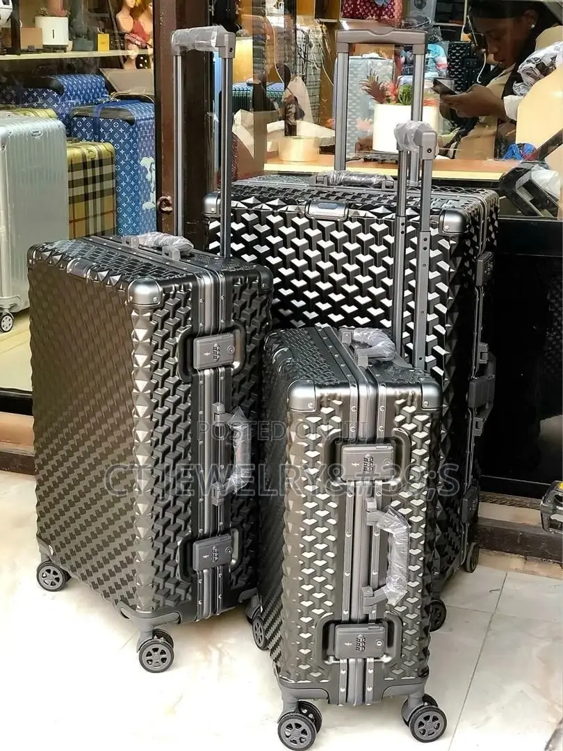 High Quality (Thick) Aluminum Traveling Box;Different Sizes