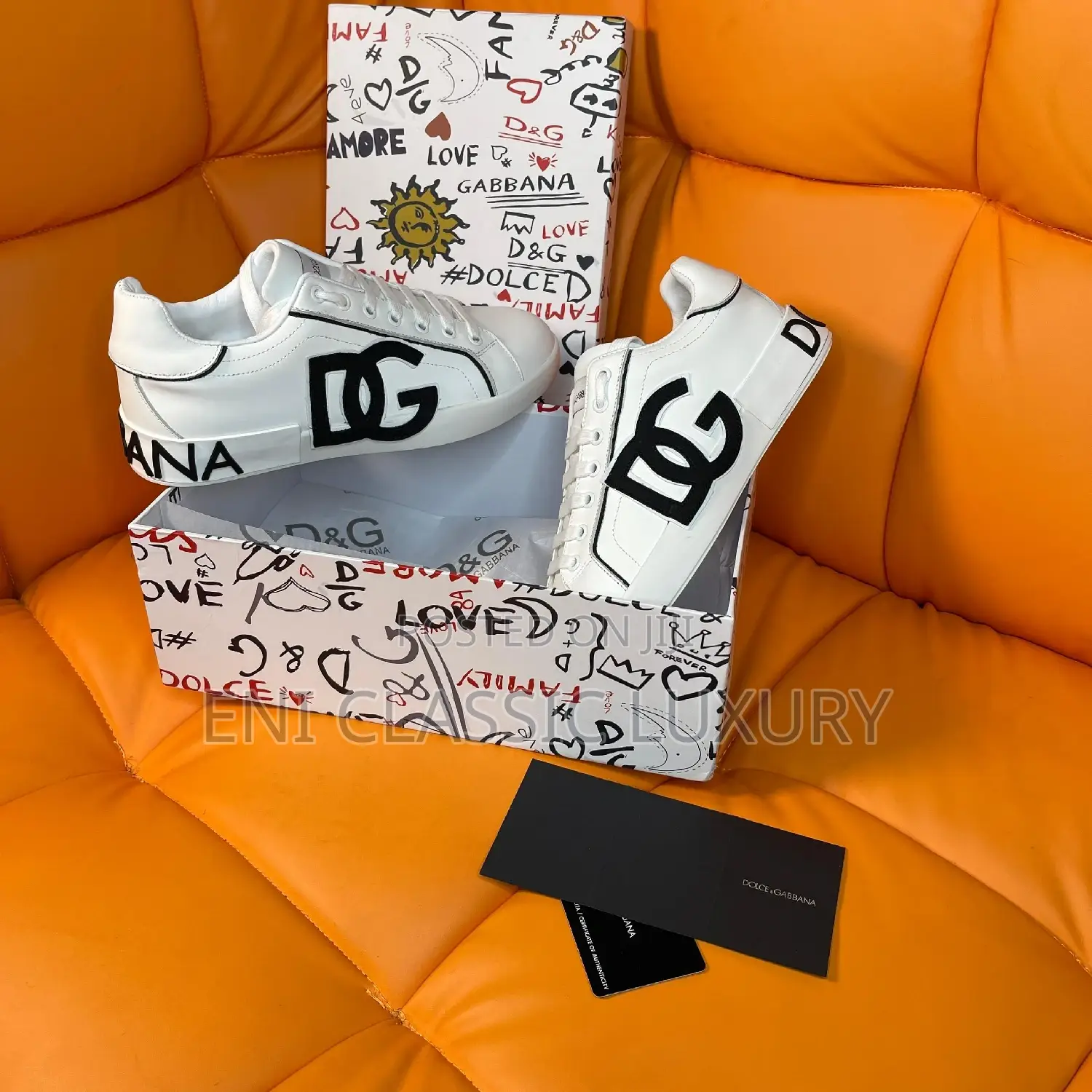 New Edition Luxury Outfit Sneakers Dolce Gabbana