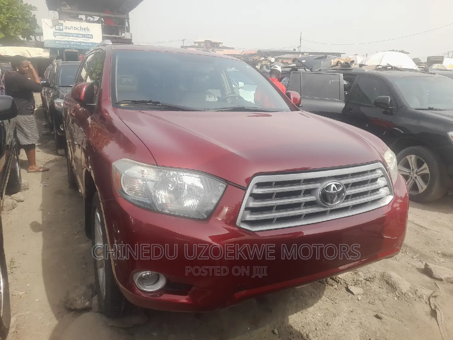 Toyota Highlander Sport 2010 Red