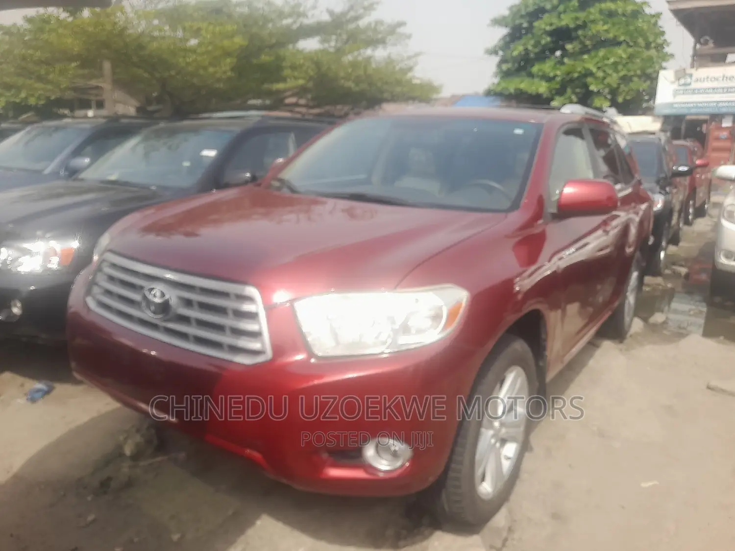 Toyota Highlander Sport 2010 Red