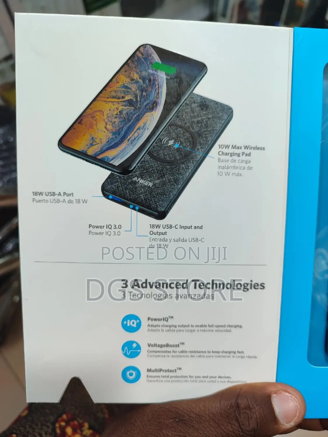 Anker Powercore LLL Sense Wireless Power Bank