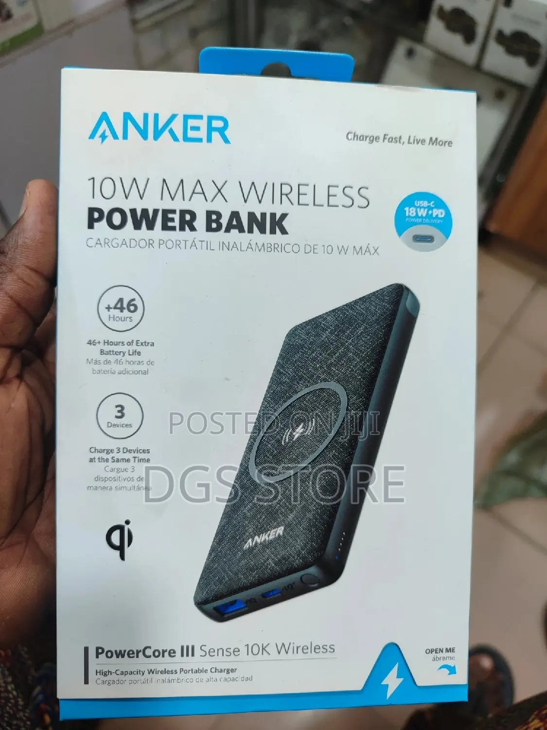 Anker Powercore LLL Sense Wireless Power Bank