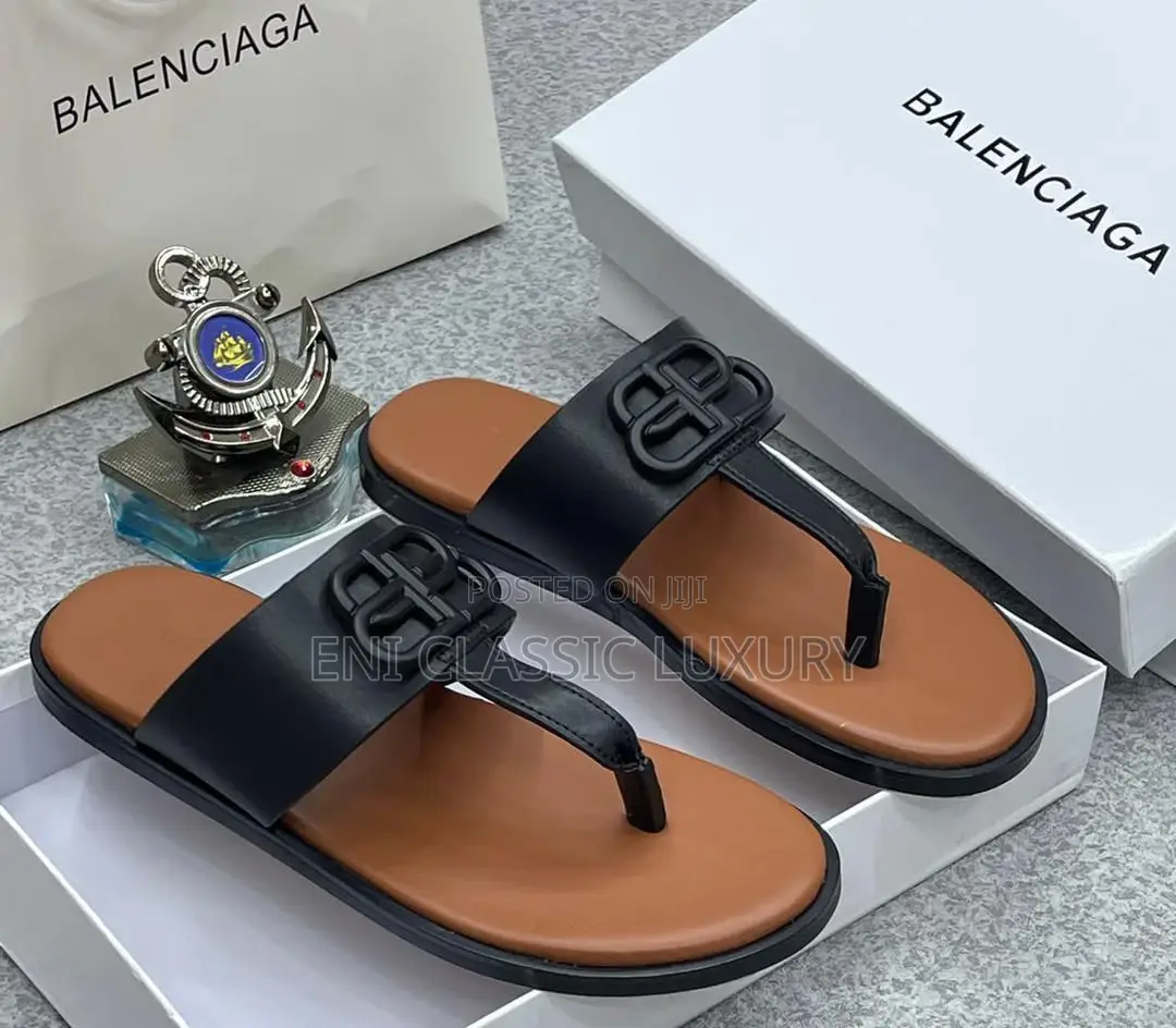High Quality Designer Slippers Emporio Armani Available