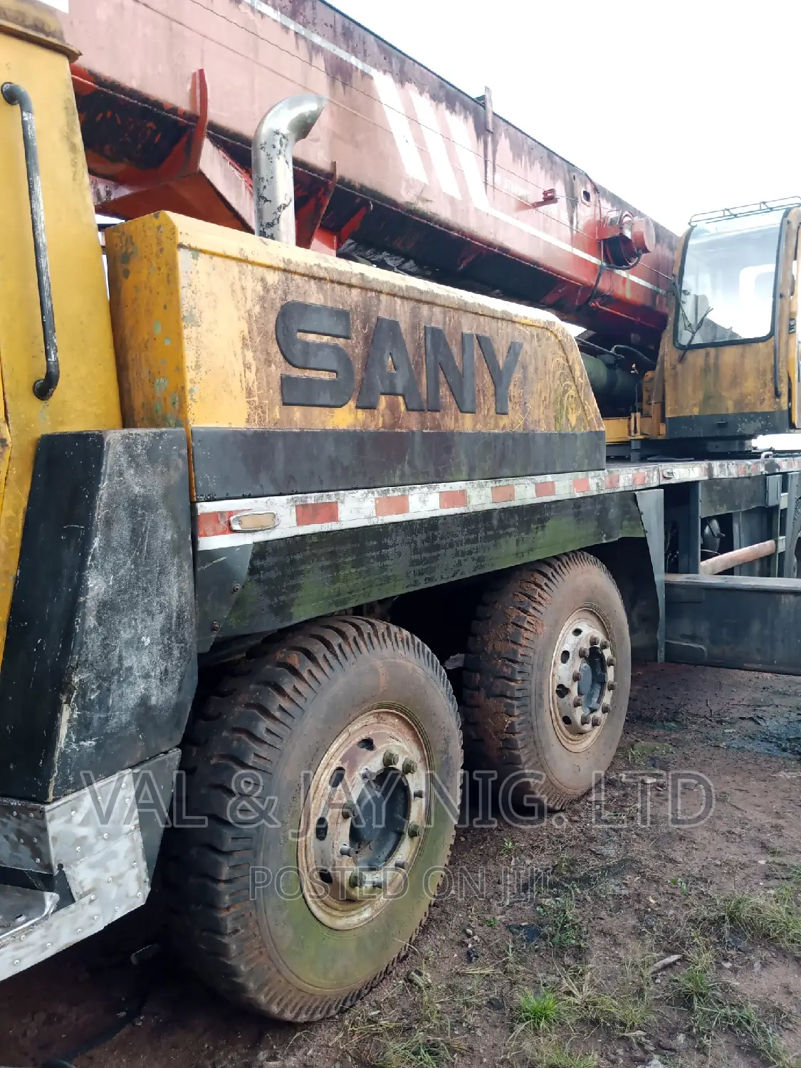 50 Tons Sany All-Terrain Motor Crane