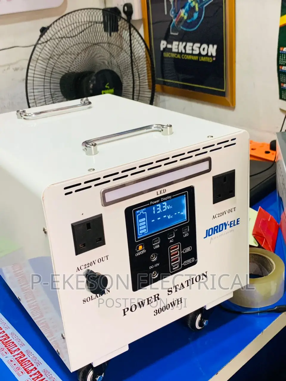 3000wh Portable Power Station With 3kwh Lithium Battery