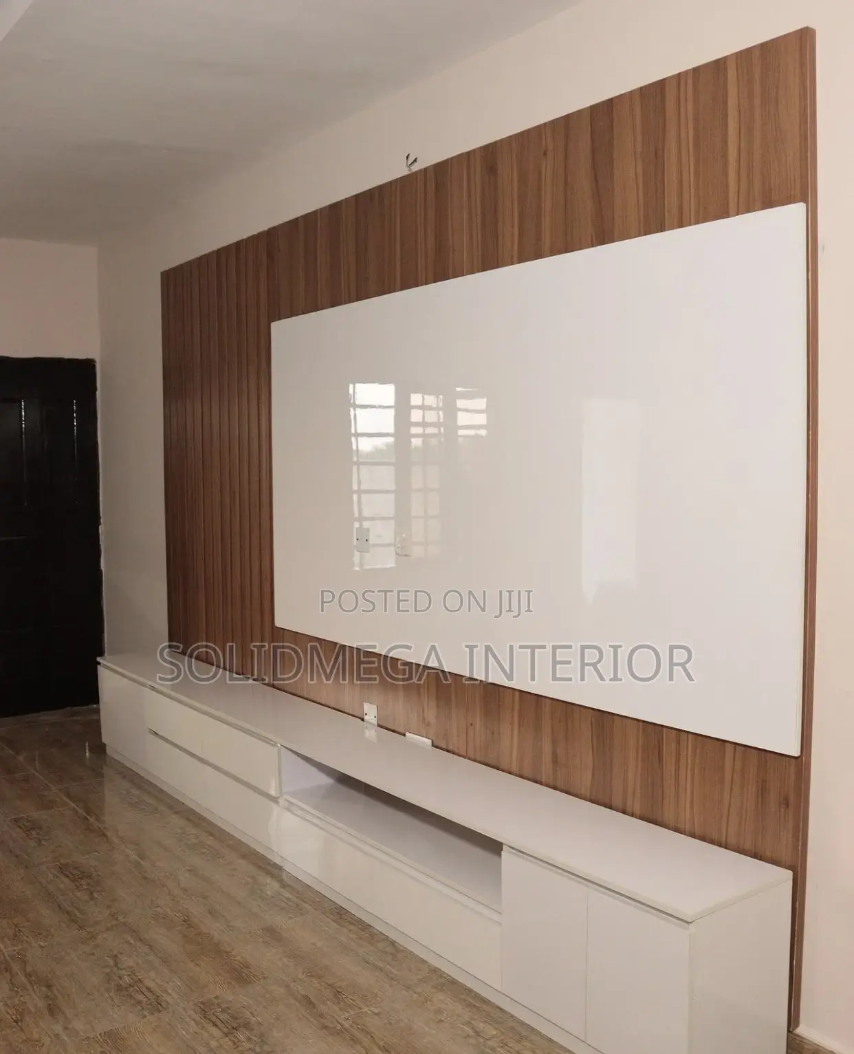 Solid Interior Wall Tv Stand