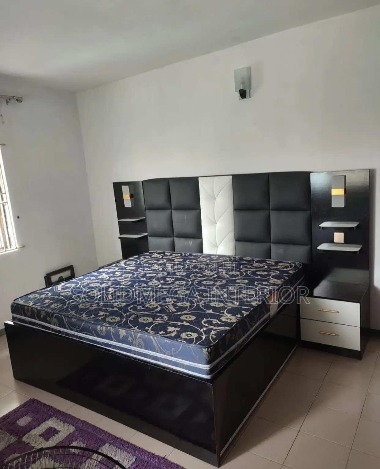 Solid Interior 6by6 Bedframe
