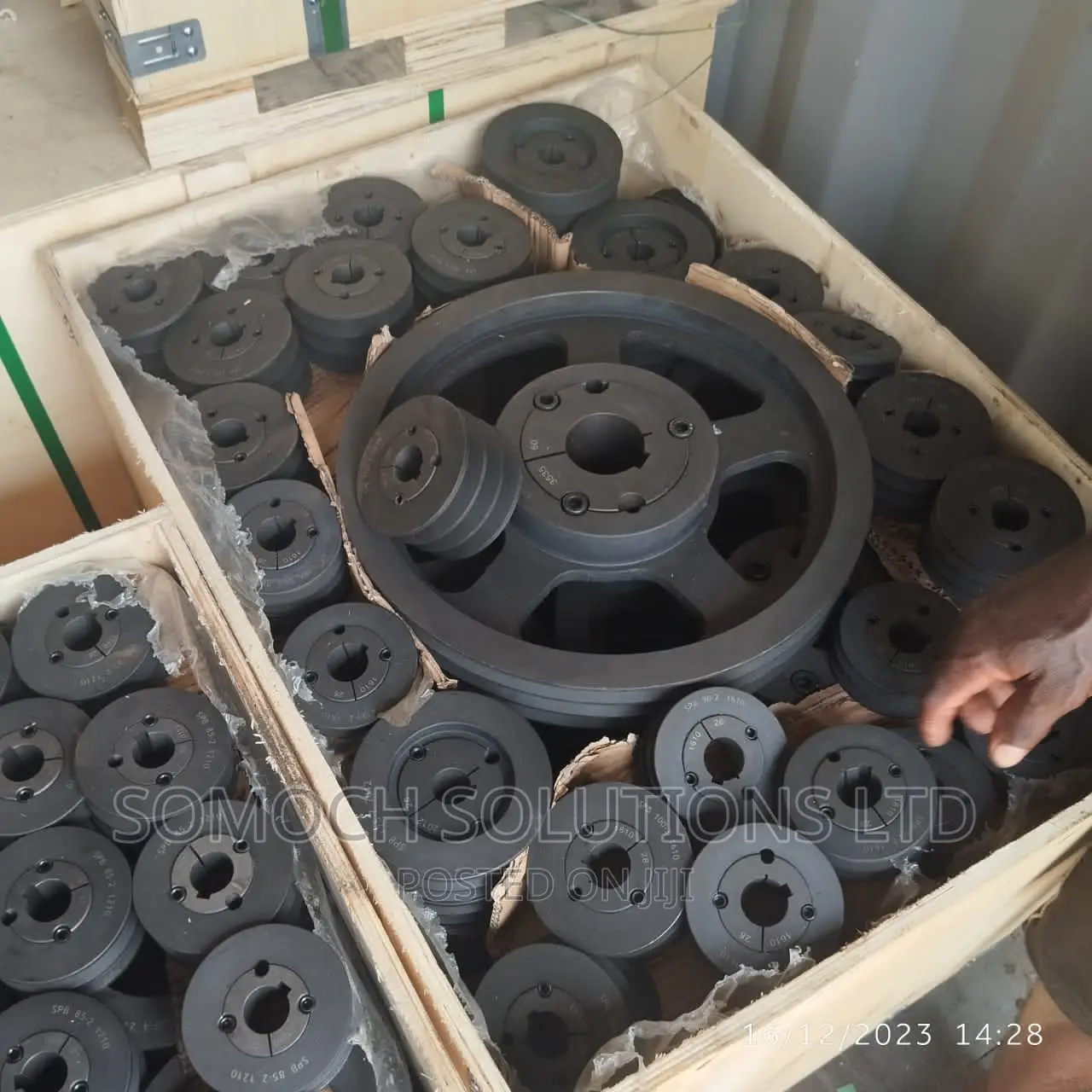 SPA SPB SPC v Belt Pulleys Mechanical Industrial Spare Parts