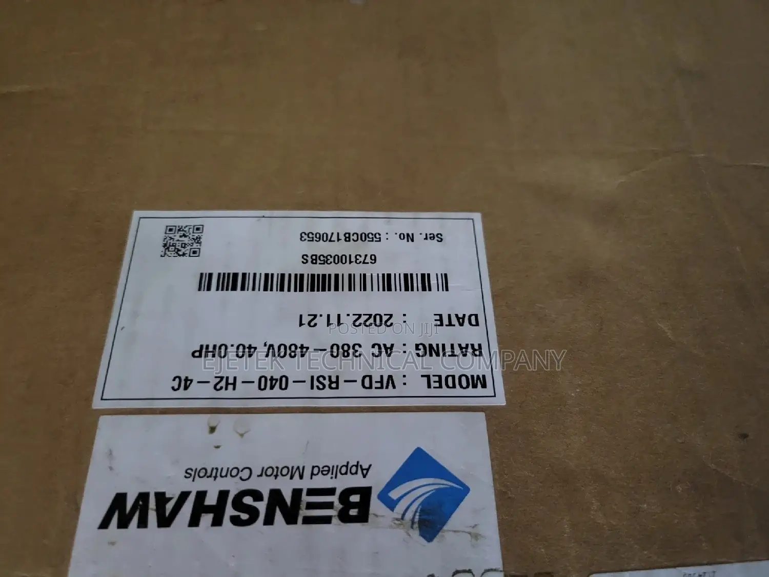 Benshaw 30kw/40hp Inverter Drive