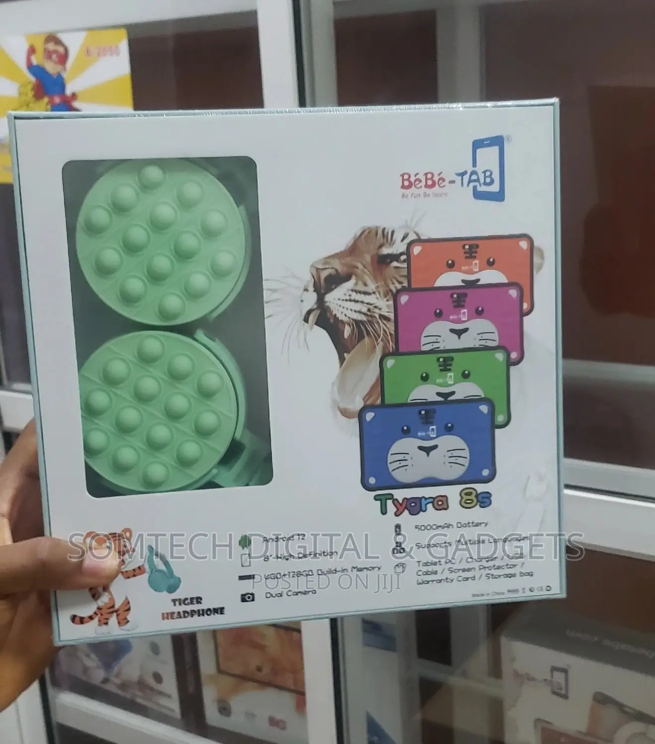 Bebe Tygra-8s Kids Tablet
