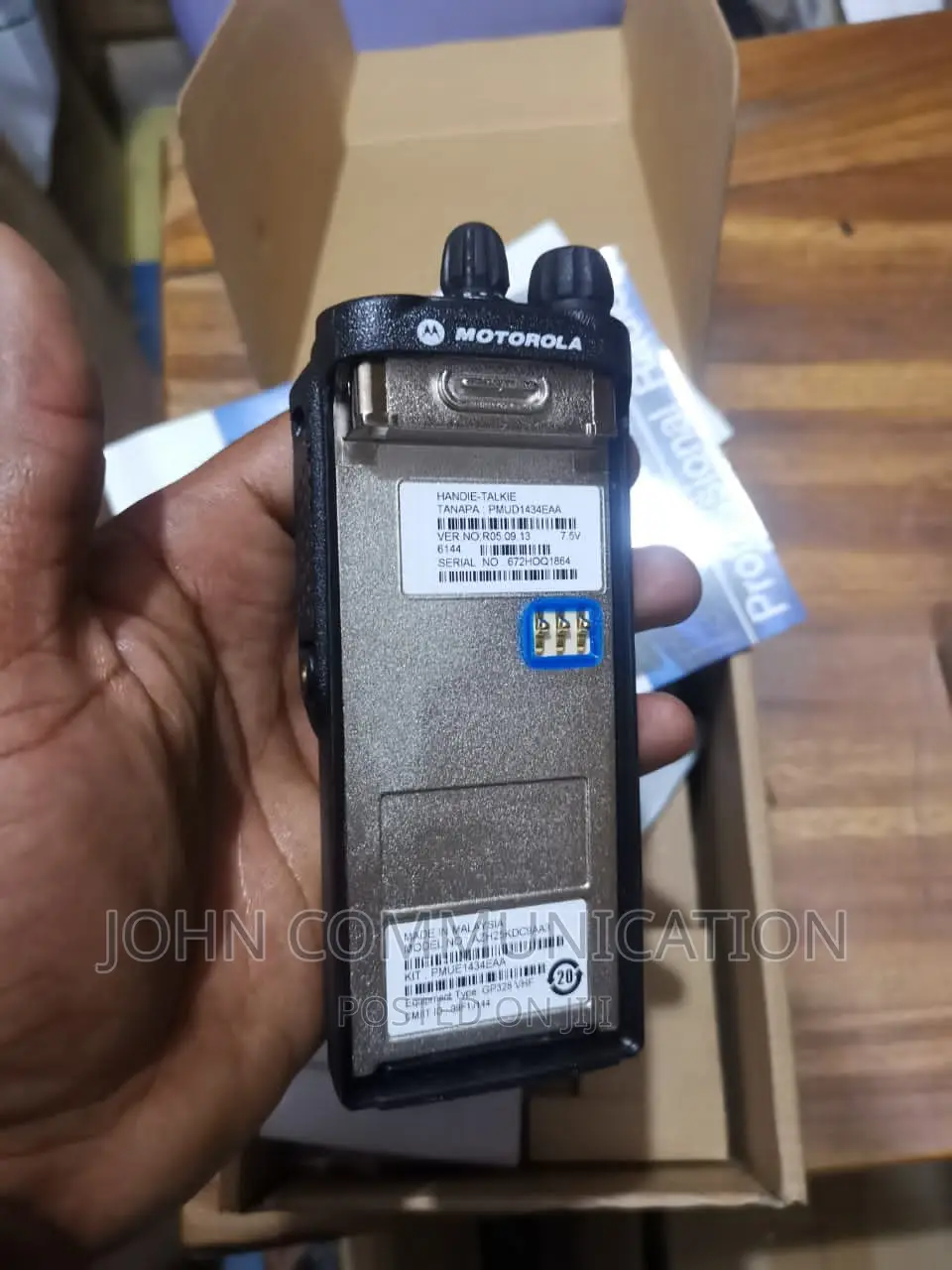 Motorola Gp328 VHF Walkie-Talkie Radio