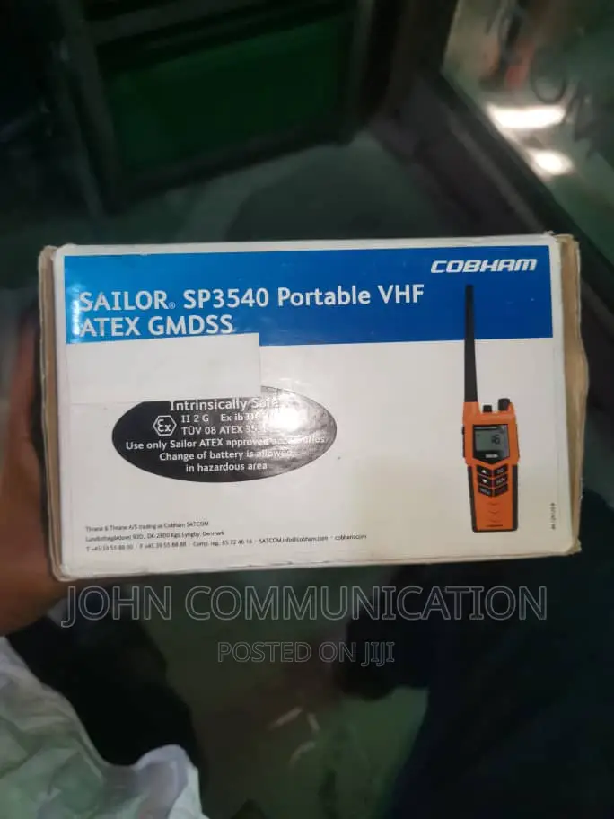 Sailor Sp3540 Portable VHF Atex GMSS