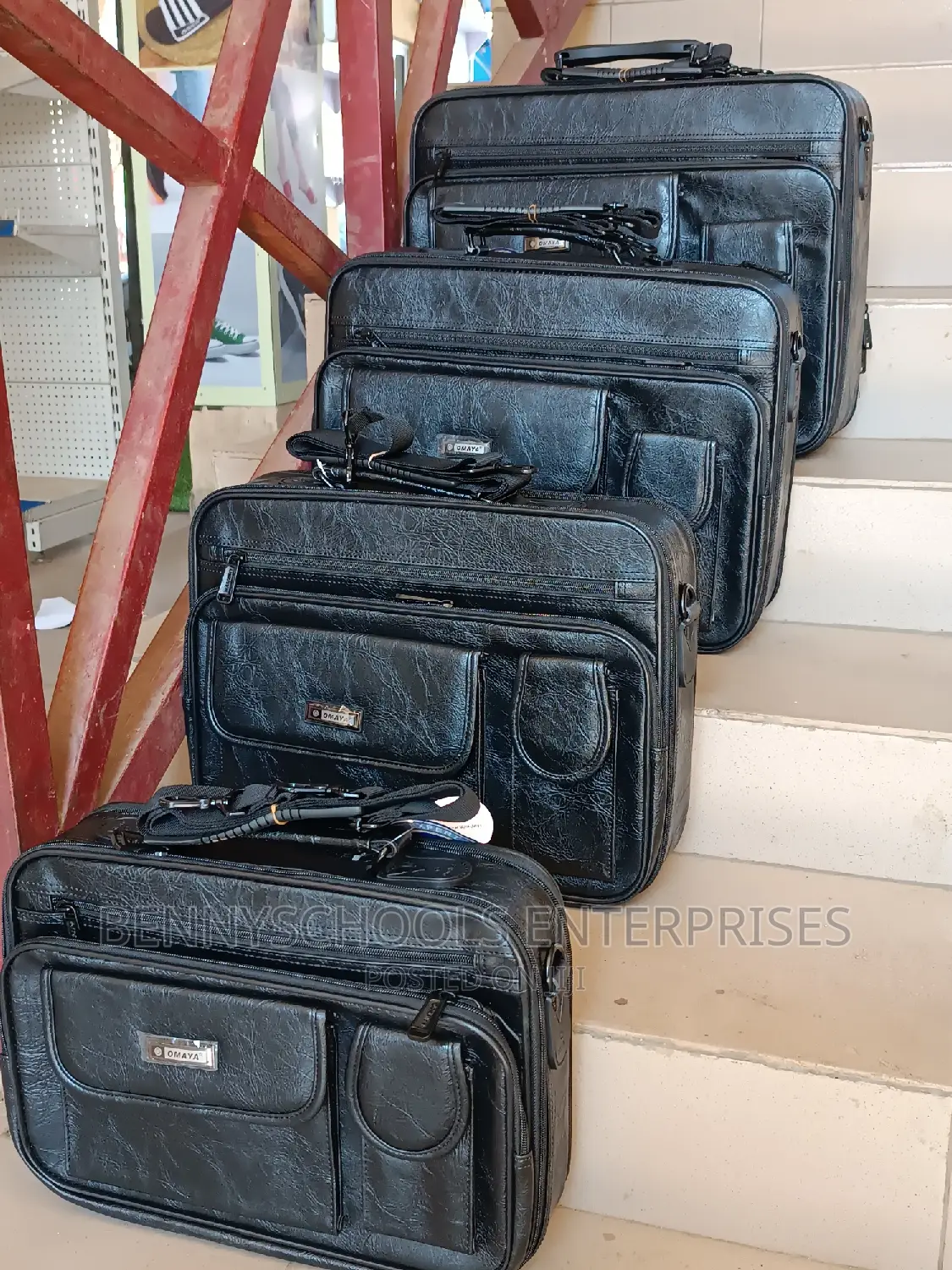 Set of 4 Omaya Men Office Bag and Handbag