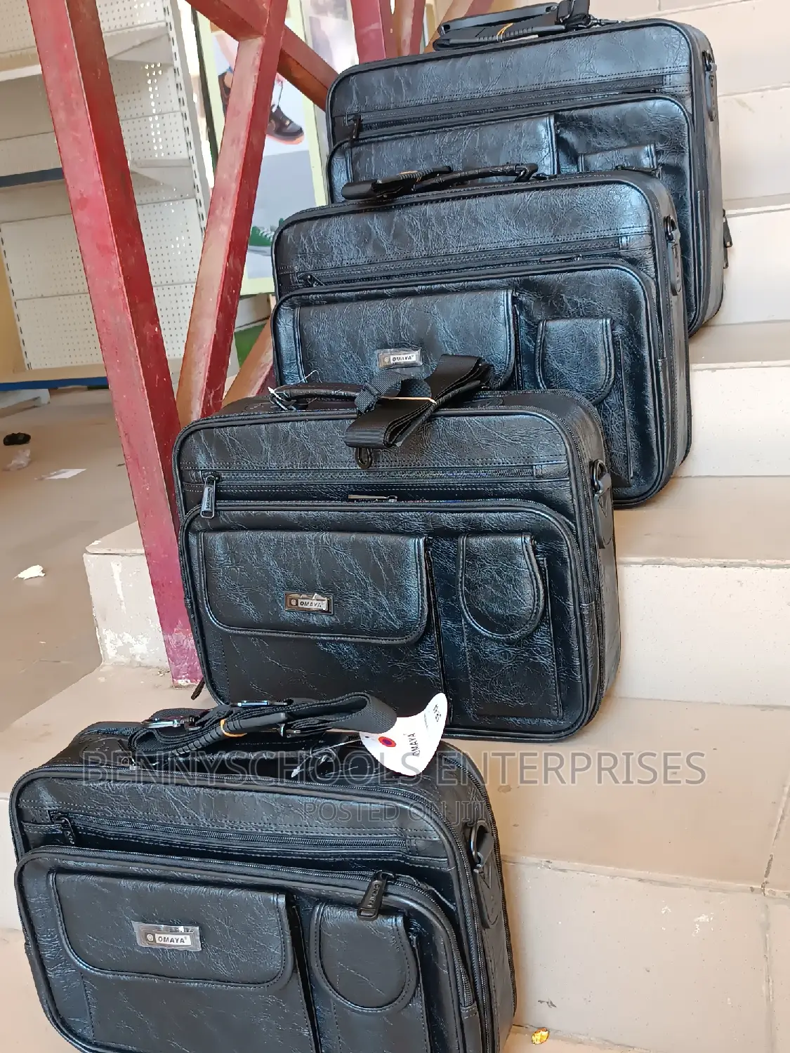 Set of 4 Omaya Men Office Bag and Handbag