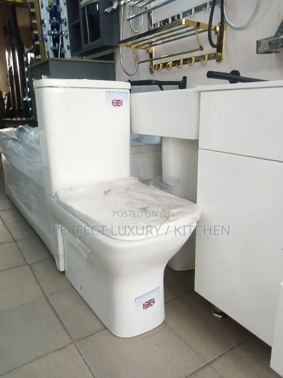 Unique Square Shape Seat and Tank WC