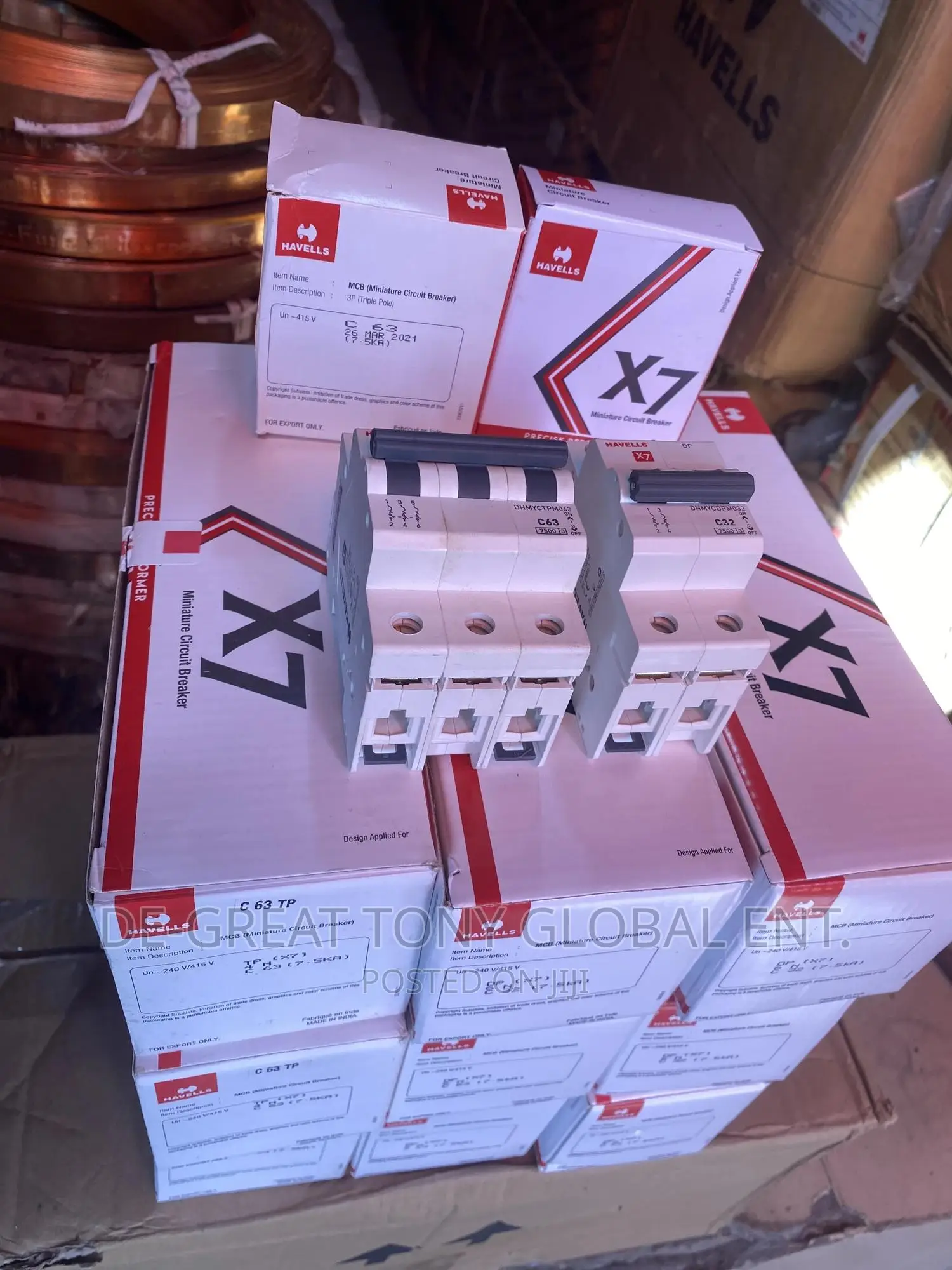 Havell Breaker 63amps