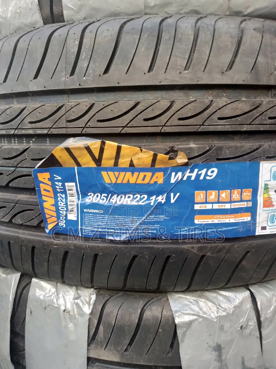 305/40r22 Winda Boto Tires