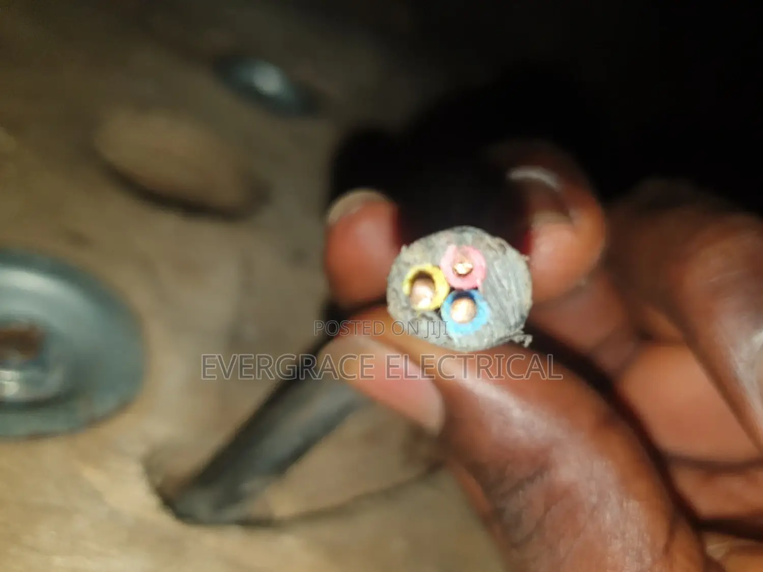 4mm 3-Core Non-Armoured Cable.