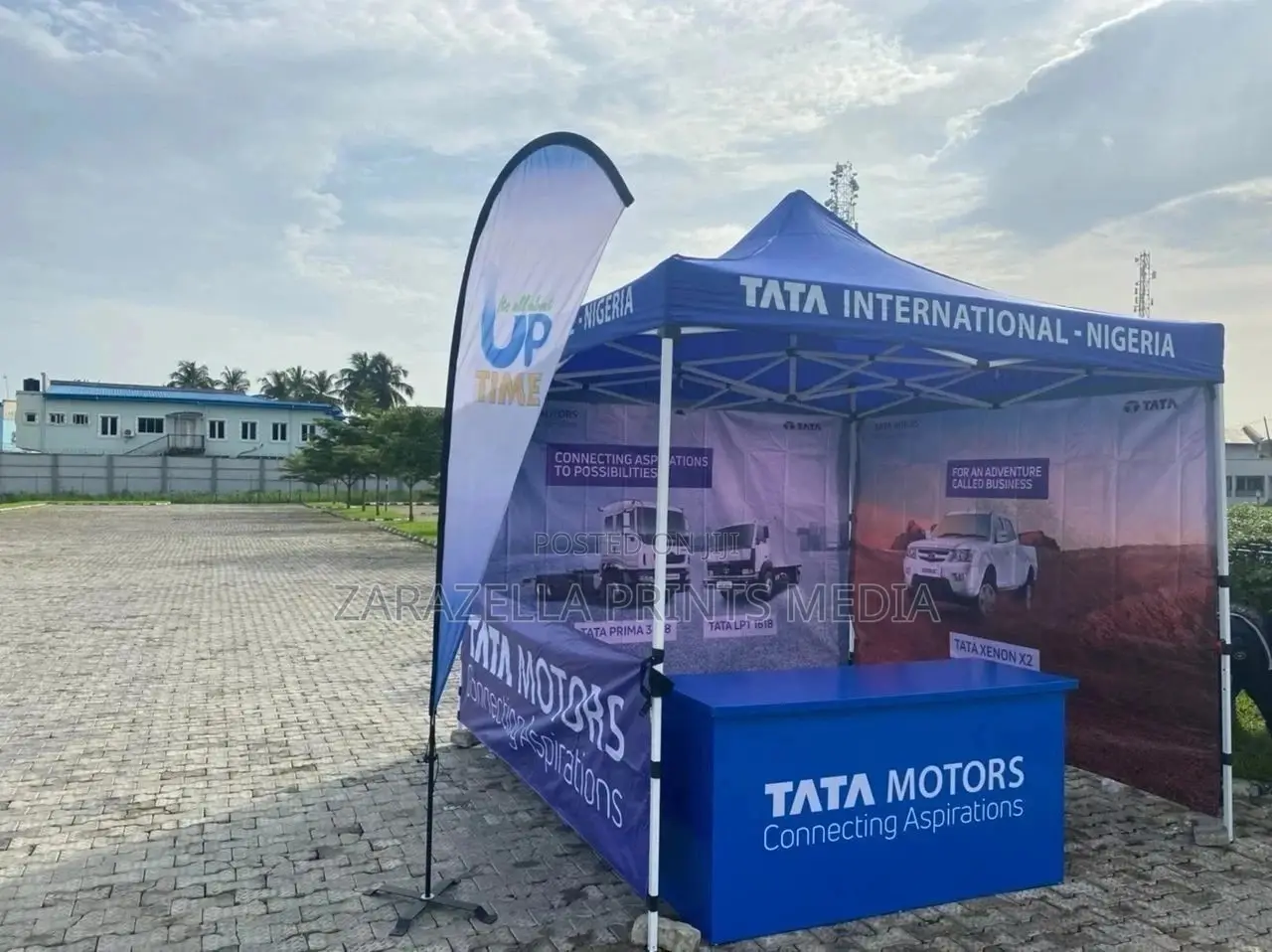 Fully Branded Collapsible Gazebo Production