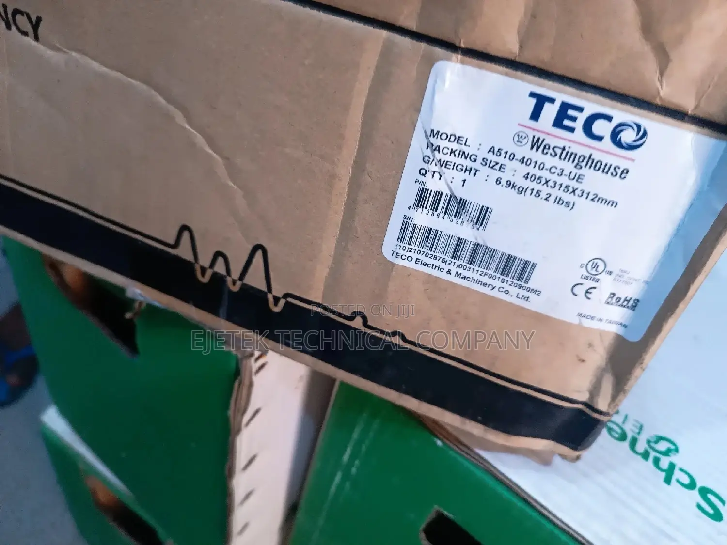 Teco 7.5kw/10hp VFD Inverter