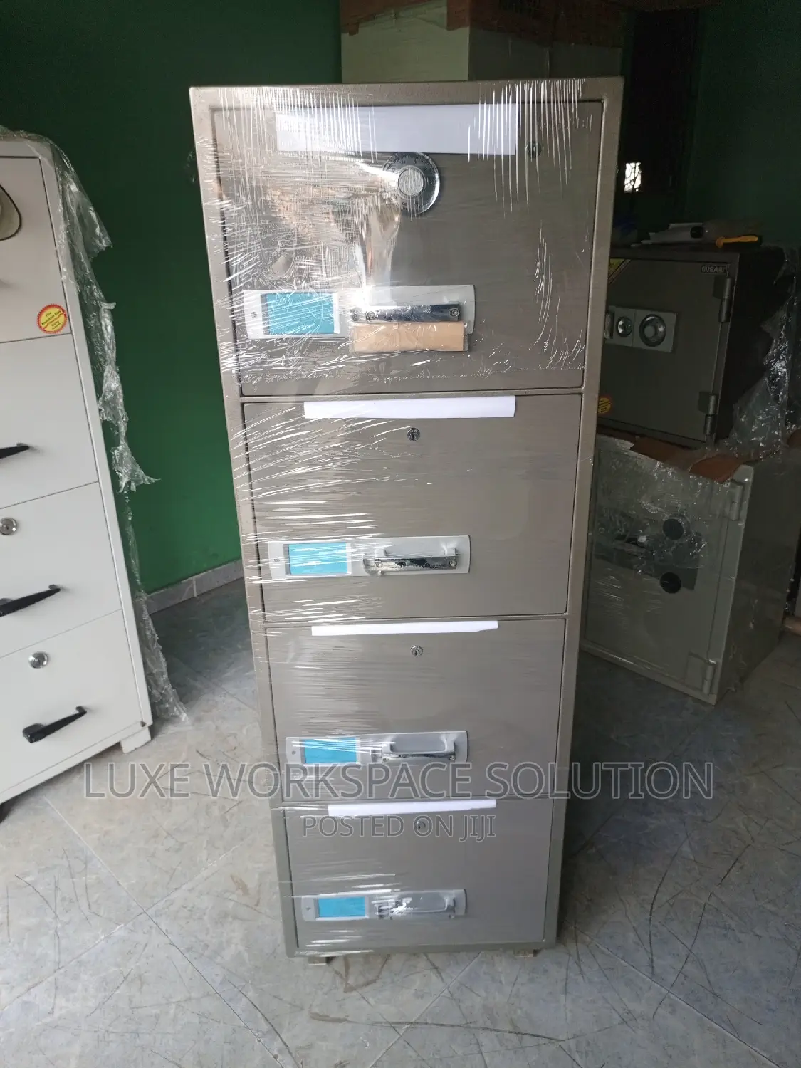 4 Drawers Fireproof Cabinet