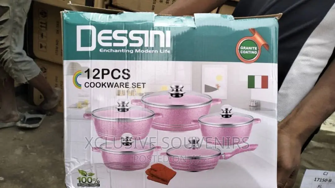 12pcs Original Desini Non-Stick Cookware Set