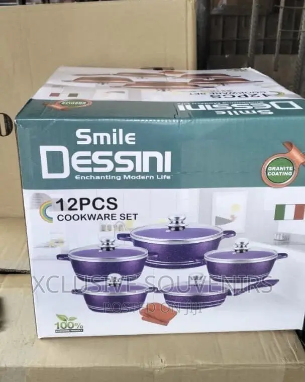 12pcs Original Desini Non-Stick Cookware Set