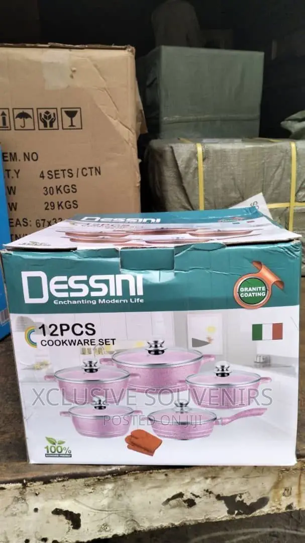 12pcs Original Desini Non-Stick Cookware Set