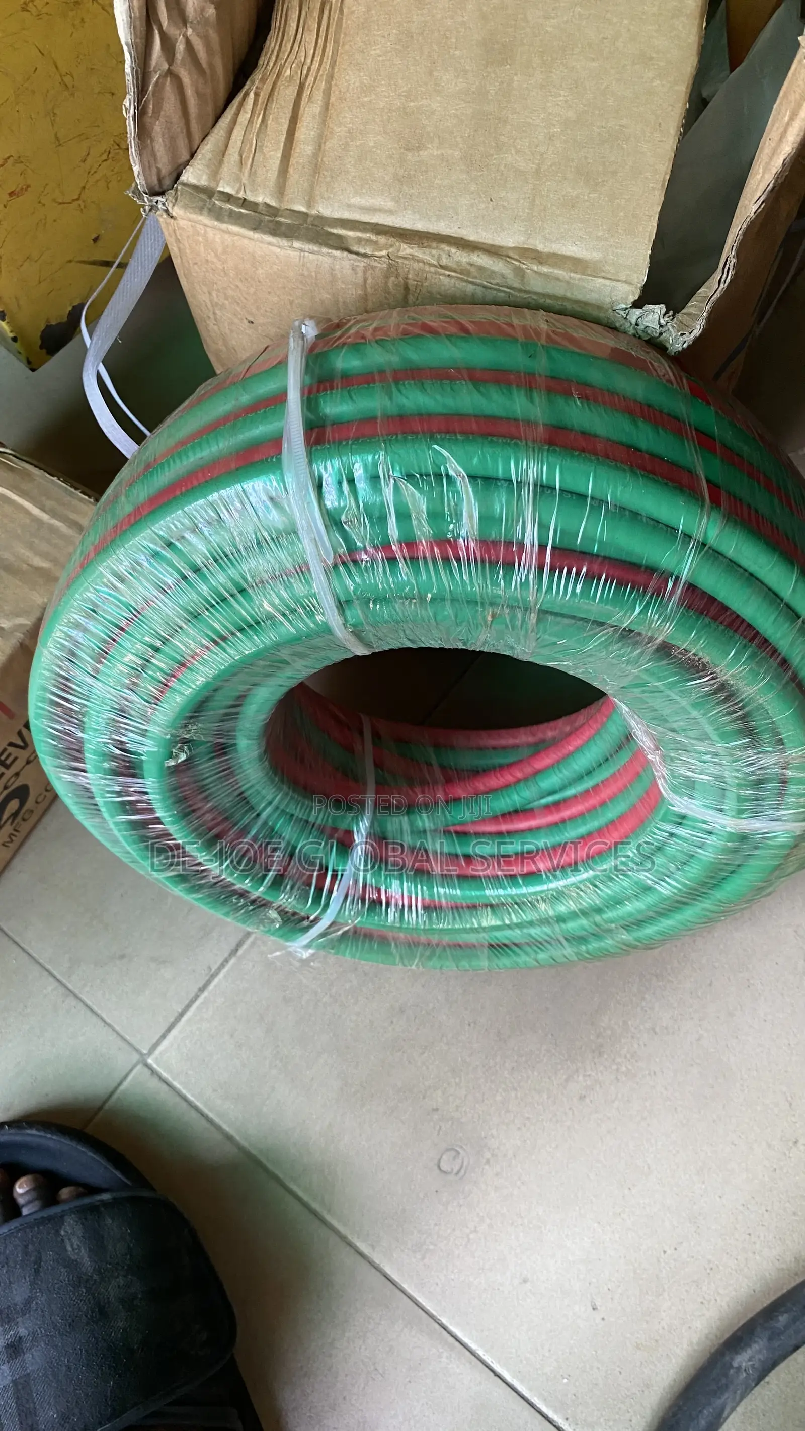 Oxygen and Acetylene Victor Twin Welding Hose 1/4 X 100mtrs