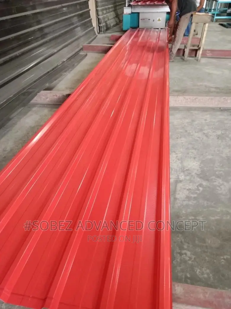 Classic Red Wide Gutter Aluminum Roofing Sheet