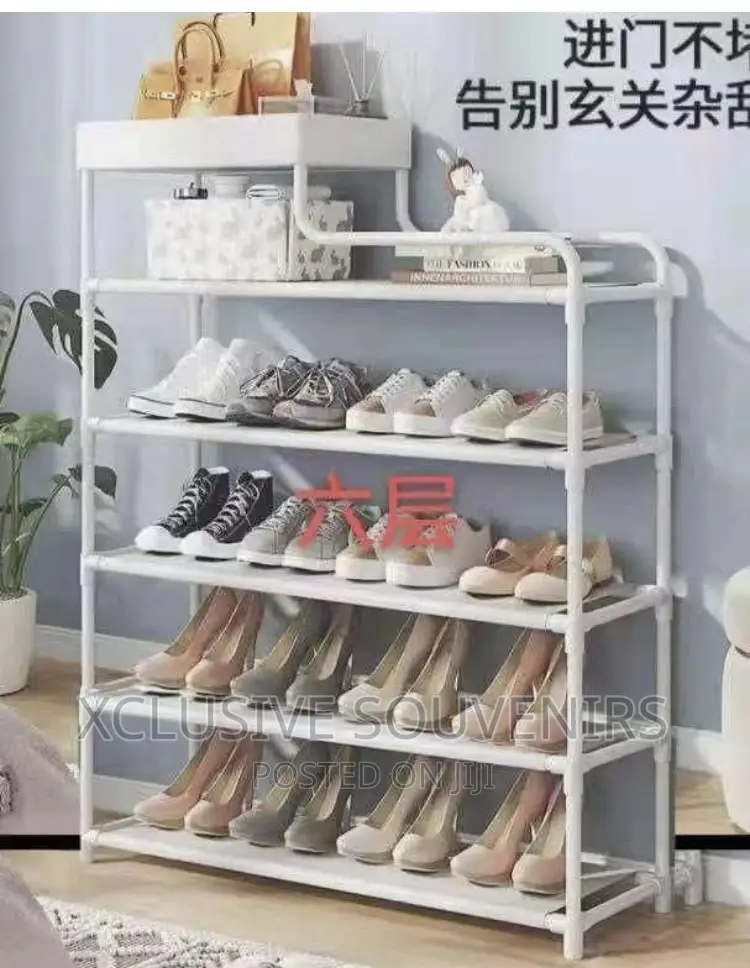 5-Tier Shoe Rack Storage Organizer Shoe Shelf